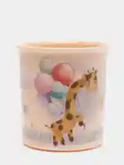 Бежевый кружка с рисунком "Giraffix" 0,2 л