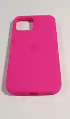 Фуксия чехол с бархатом iPhone 12 / 12 Pro