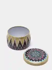 Розовый шкатулка металлическая, 5 х 8 см