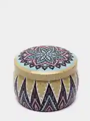 Розовый шкатулка металлическая, 5 х 8 см