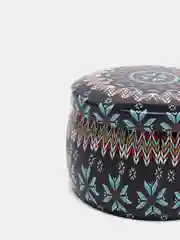 Голубой шкатулка металлическая, 5 х 8 см