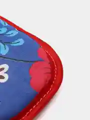 Синий губка, мочалка детская