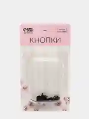 Черный кнопки пришивные