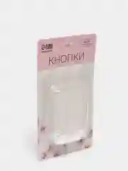 Белый кнопки пришивные