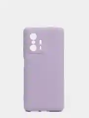 Лавандовый чехол для Xiaomi 11T 5G с защитой камеры и бархатом внутри