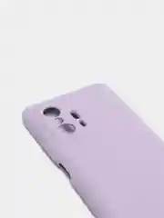 Лавандовый чехол для Xiaomi 11T 5G с защитой камеры и бархатом внутри