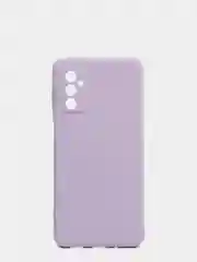 Лавандовый чехол Samsung M52 5G с защитой камеры и бархатом внутри