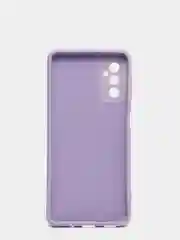 Лавандовый чехол Samsung M52 5G с защитой камеры и бархатом внутри