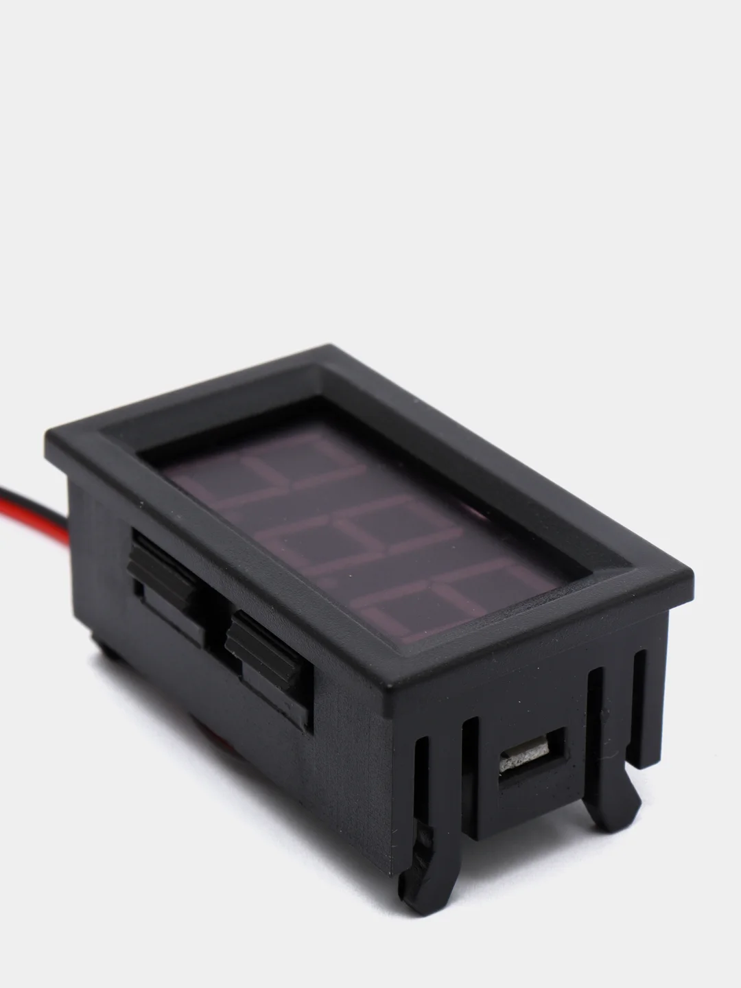 Зеленый вольтметр постоянного тока двухпроводной DC 4.5V-30.0V