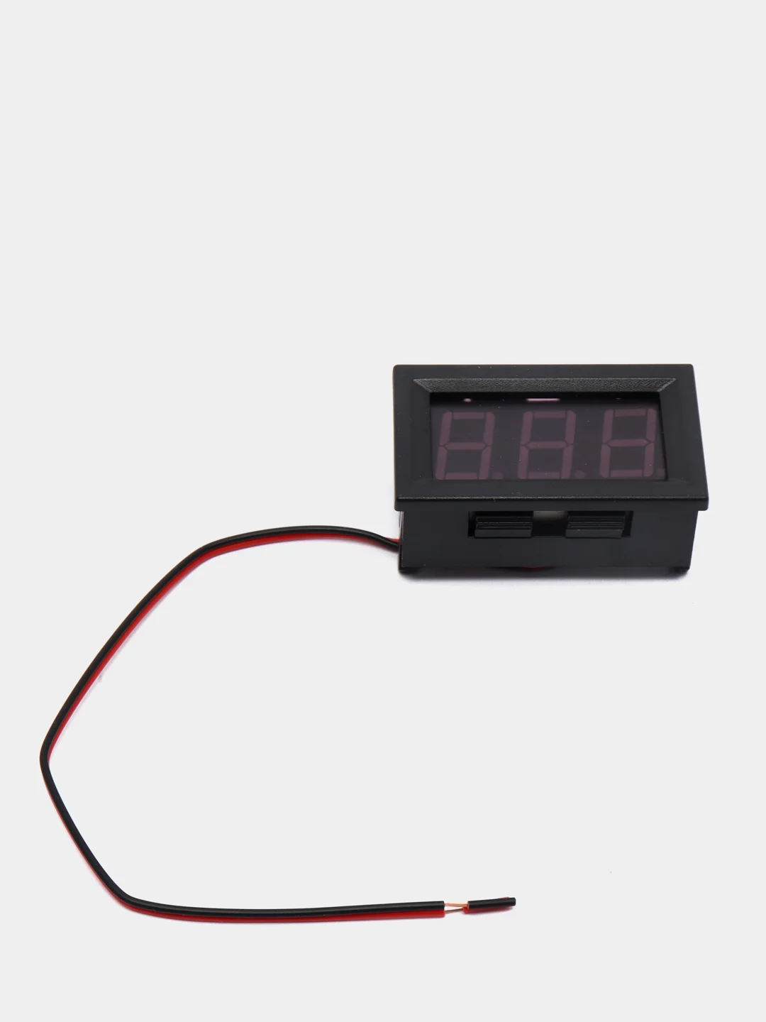 Зеленый вольтметр постоянного тока двухпроводной DC 4.5V-30.0V
