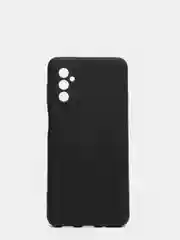 Черный чехол Samsung M52 5G с защитой камеры и бархатом внутри