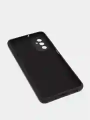 Черный чехол Samsung M52 5G с защитой камеры и бархатом внутри