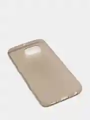 Светло-коричневый чехол Samsung S6 edge