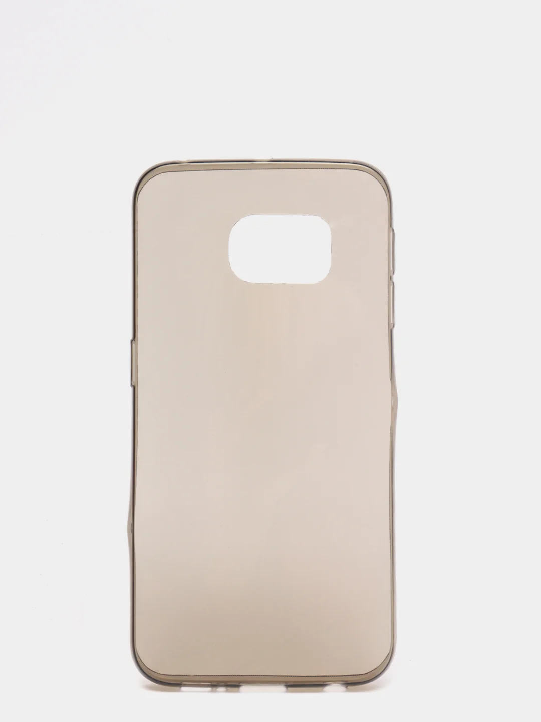 Светло-коричневый чехол Samsung S6 edge