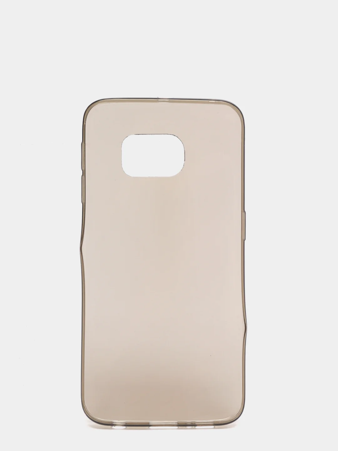 Светло-коричневый чехол Samsung S6 edge