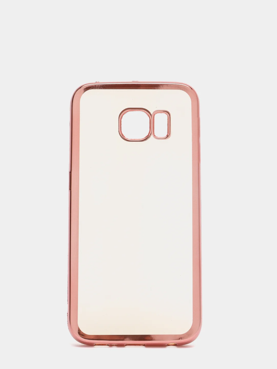 Розовый чехол Samsung S6 edge