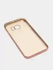 Розовый чехол Samsung S6 edge