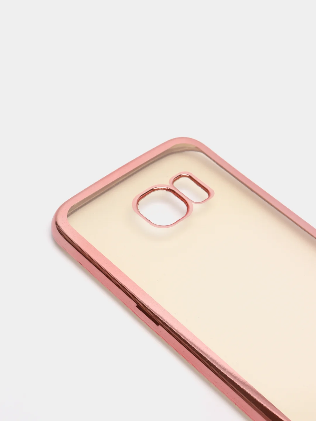 Розовый чехол Samsung S6 edge