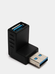 Переходник угловой USB 3.0 папа - мама
