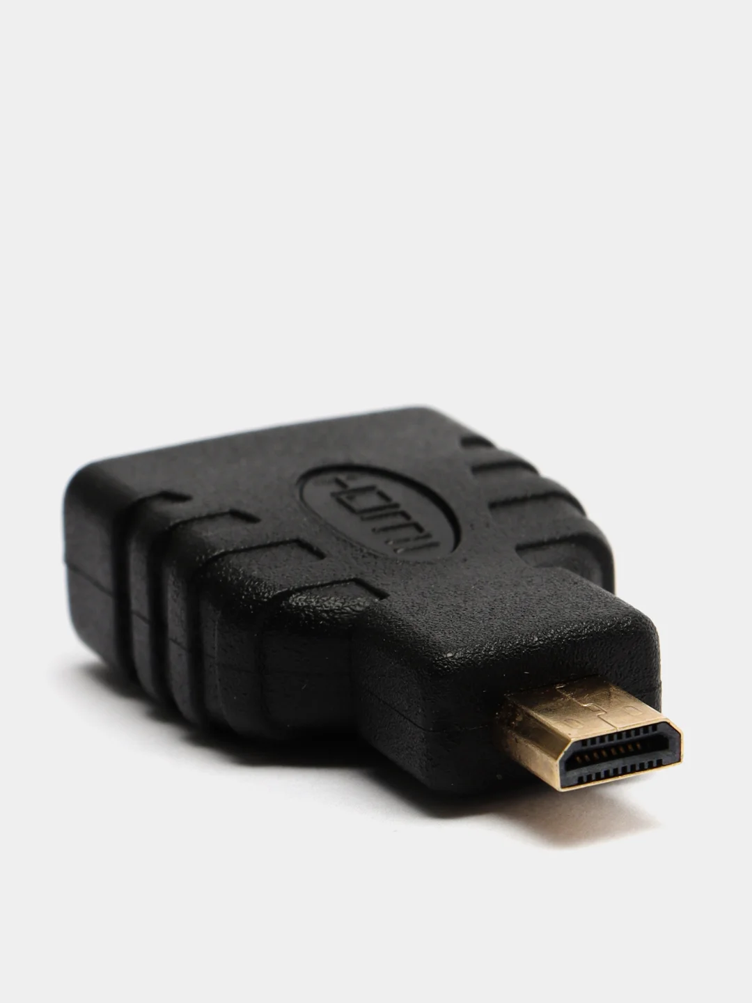 Черный переходник с micro HDMI / HDMI