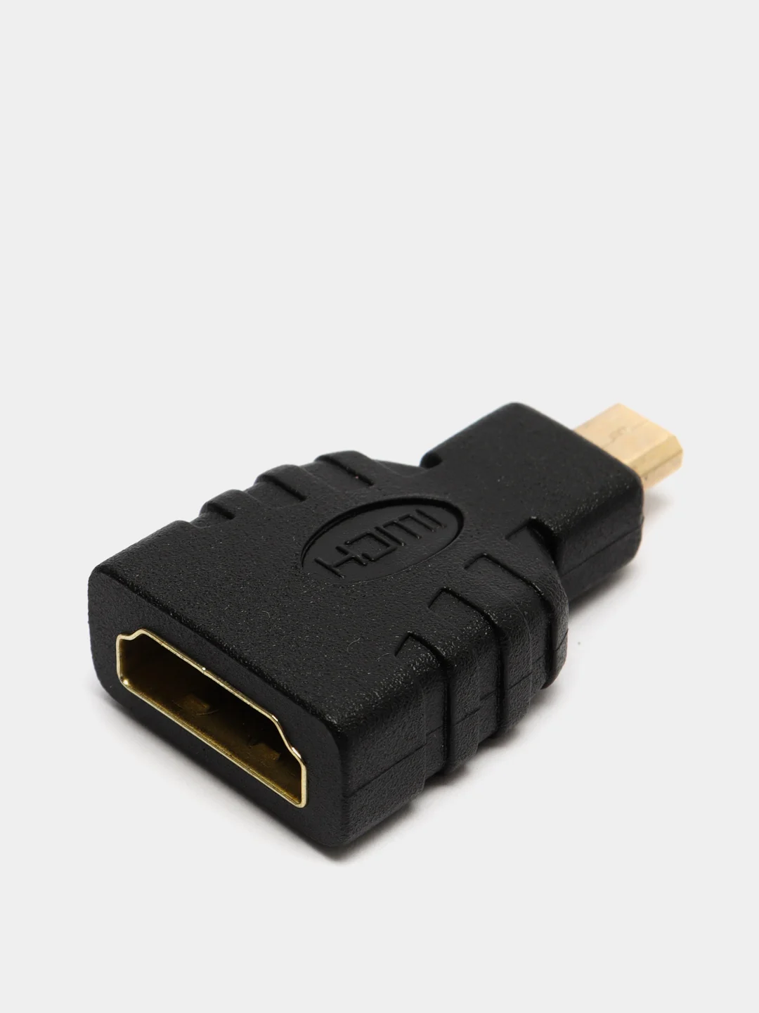 Черный переходник с micro HDMI / HDMI