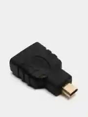 Черный переходник с micro HDMI / HDMI