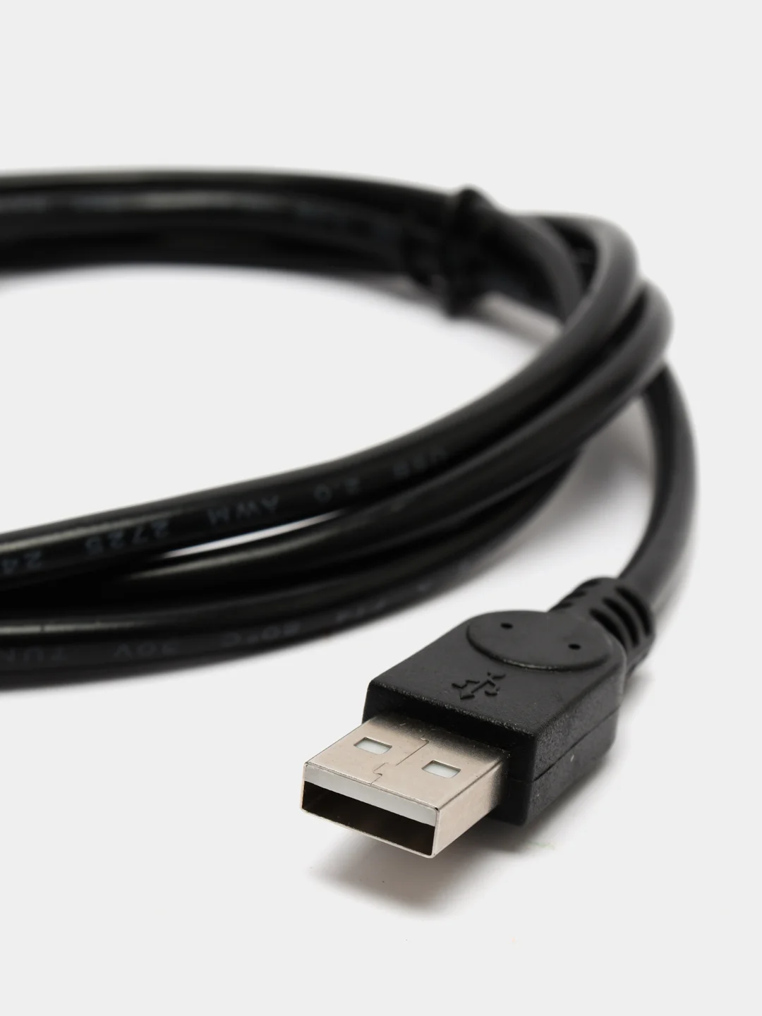 Синий кабель для принтера, сканера USB BM(шт)-АM(шт) USB 2.0 МФУ 1,5 м