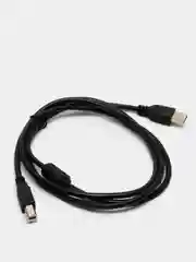 Синий кабель для принтера, сканера USB BM(шт)-АM(шт) USB 2.0 МФУ 1,5 м