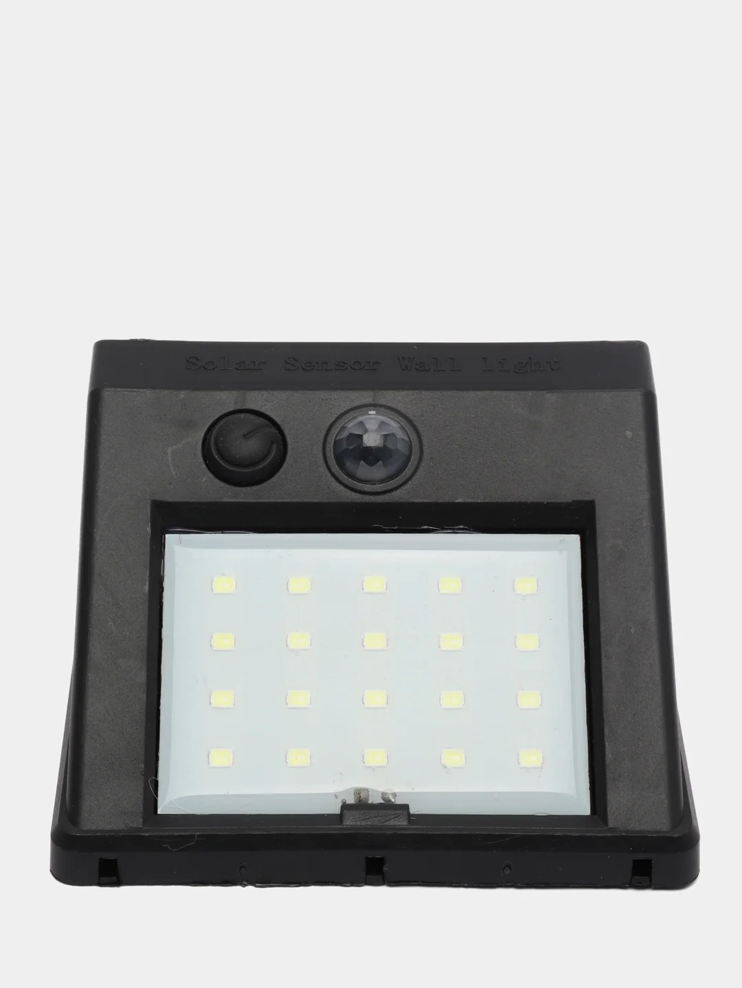 Угольный светодиодный уличный светильник Solar Motion Sensor Ligh на солнечной батарее, фасадный