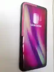 Чехол-накладка Samsung S9 радуга, меняет цвет на телефоне