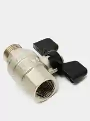 Кран шаровый Stout 1/2" (Ду-15) ВР/ВР, стандартнопроходной (бабочка)