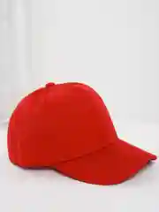Красный бейсболка однотонная классическая / мужская / женская / кепка унисекс