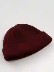 Бордовый шапка-бини унисекс, 11 цветов