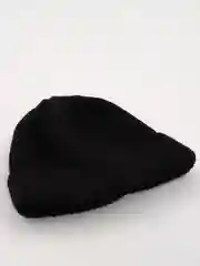 Черный шапка бини , унисекс, 2 цвета
