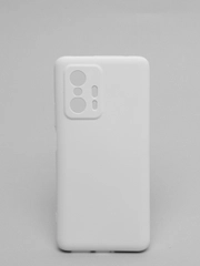 Чехол для Xiaomi 11T 5G с защитой камеры и бархатом внутри