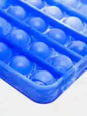 Синий игрушка-антистресс Pop It, брелок