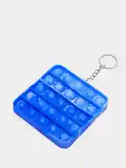 Синий игрушка-антистресс Pop It, брелок