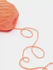 Оранжевый пряжа для вязания