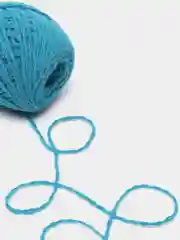 Синий меланж пряжа для вязания