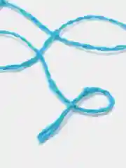 Синий меланж пряжа для вязания