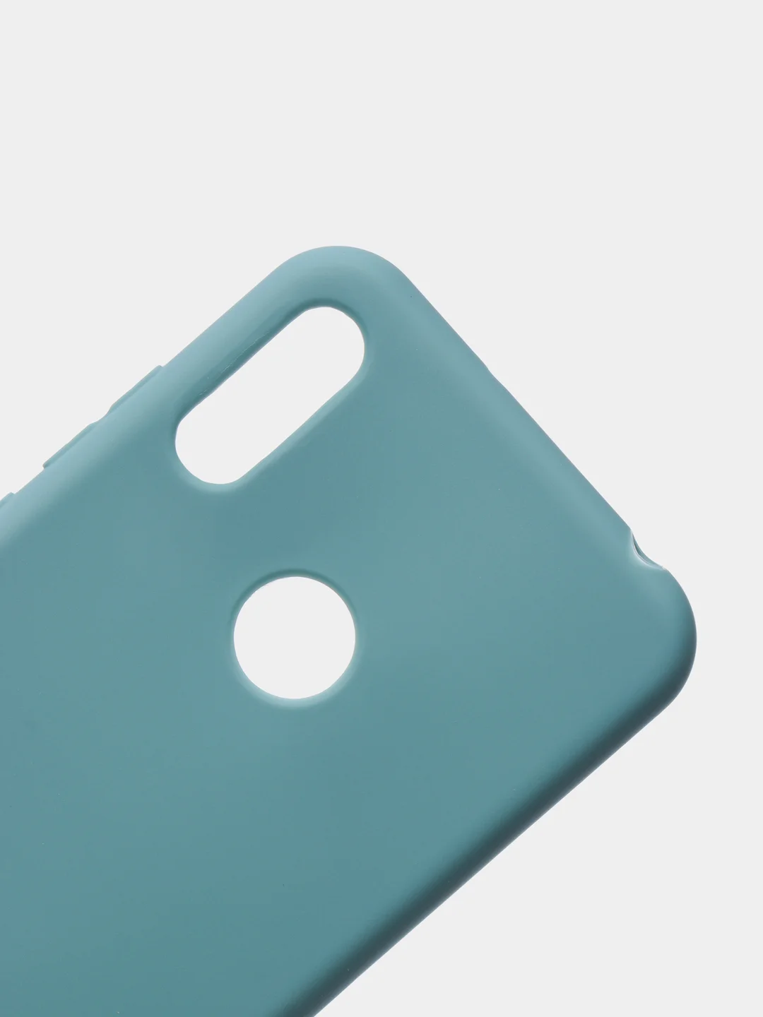 Зеленый силиконовый чехол для Honor 8A / 8A Prime / Huawei Y6 2019 / У6 Prime / Y6s (Хуавей Хонор 8А / 8А Прайм), прозрачный