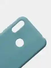 Зеленый силиконовый чехол для Honor 8A / 8A Prime / Huawei Y6 2019 / У6 Prime / Y6s (Хуавей Хонор 8А / 8А Прайм), прозрачный