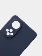 Синий чехол Honor 50 и Huawei Nova 9 силиконовый матовый цветной, прозрачный