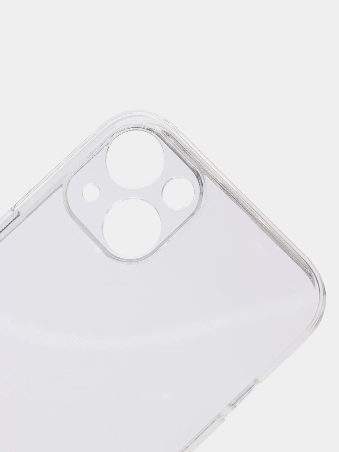 Чехол силиконовый прозрачный с защитой камеры для iPhone 11, 13 Mini/13/13 Pro/13 Pro Max