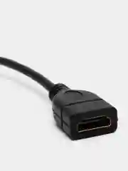 Черный переходник с HDMI на micro HDMI, папа-мама