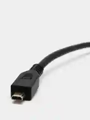 Черный переходник с HDMI на micro HDMI, папа-мама