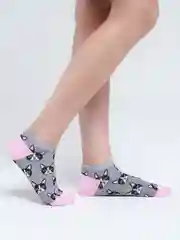 Вишнёвый носки хлопковые, с принтами