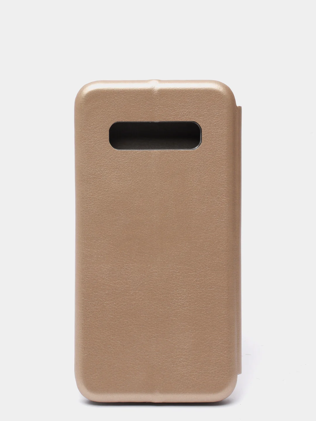 Золотой чехол книжка Samsung Galaxy S10+ / S10 Plus, Самсунг Галакси С10+ / С10 Плюс