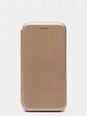 Золотой чехол книжка Samsung Galaxy S10+ / S10 Plus, Самсунг Галакси С10+ / С10 Плюс
