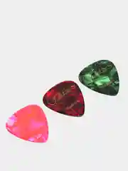 Медиаторы цветные, 3 штуки